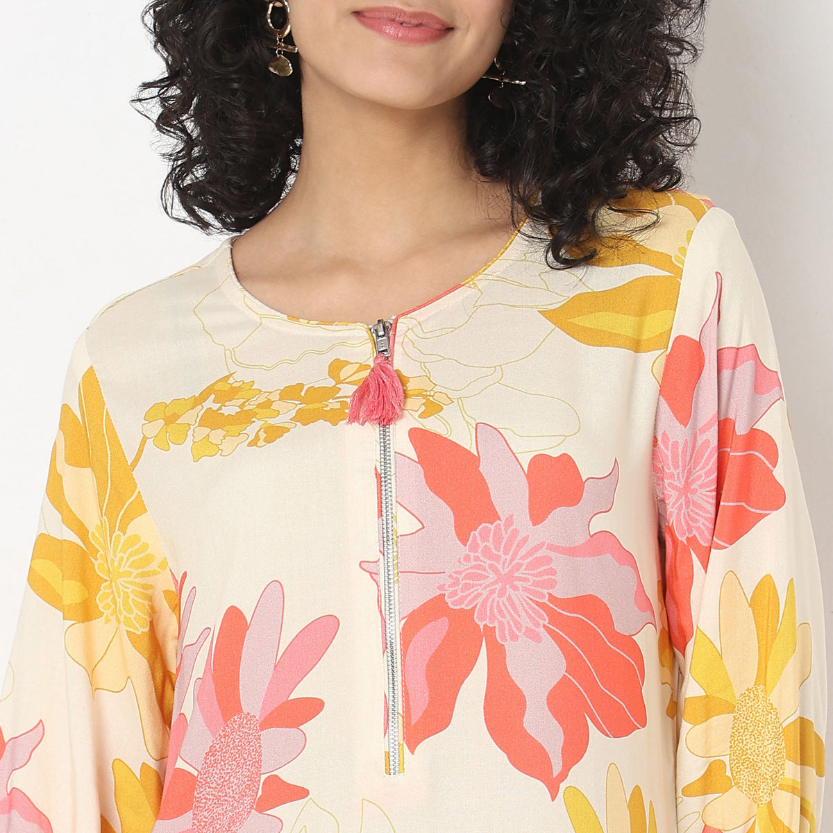 Regular Fit Printed Kurta