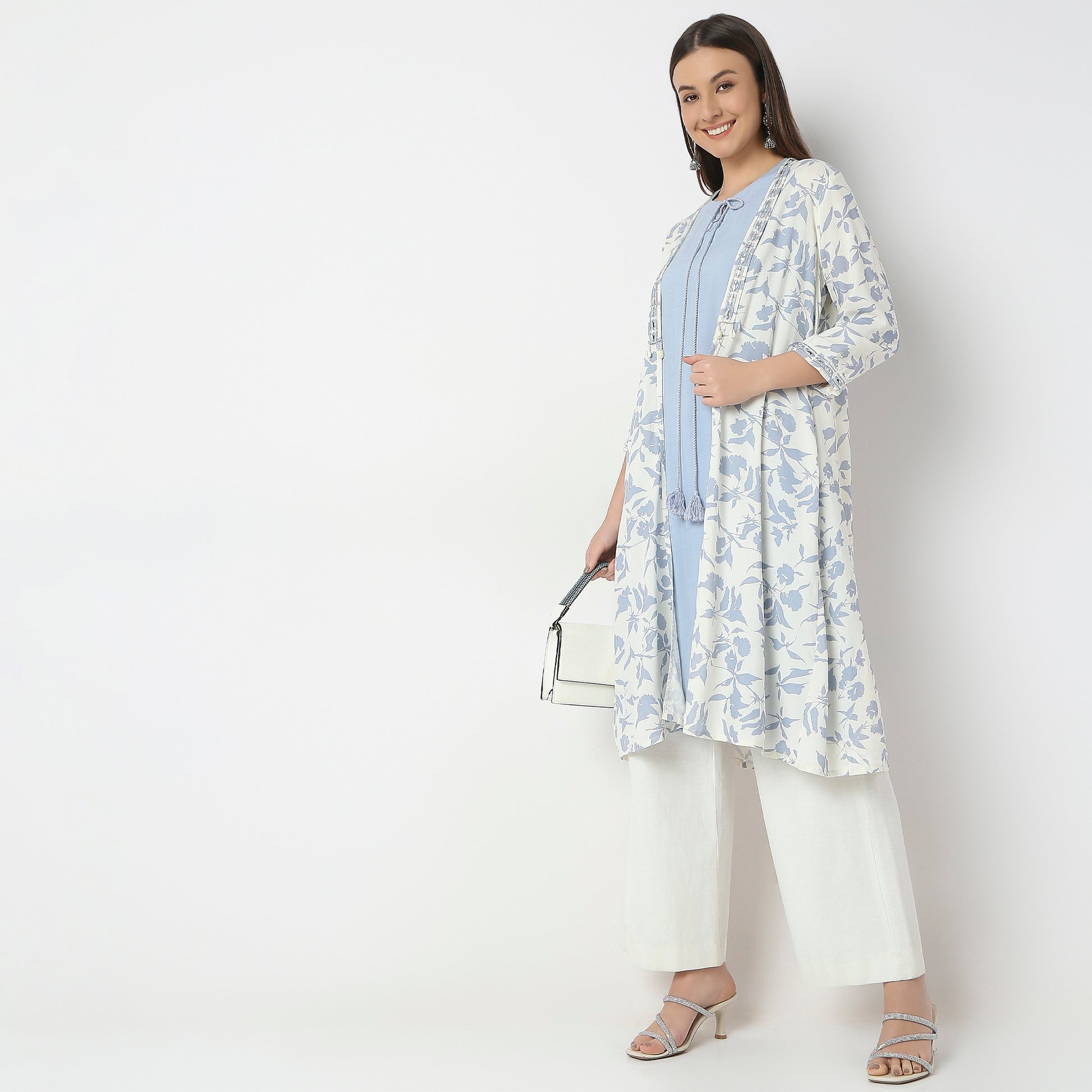 Straight Fit Printed Kurta