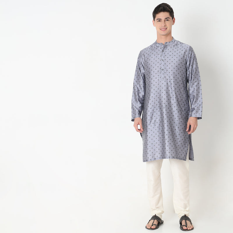 Regular Fit Printed Kurta