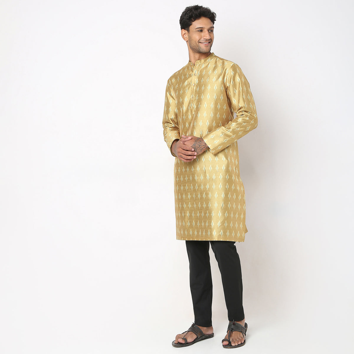 Regular Fit Printed Kurta