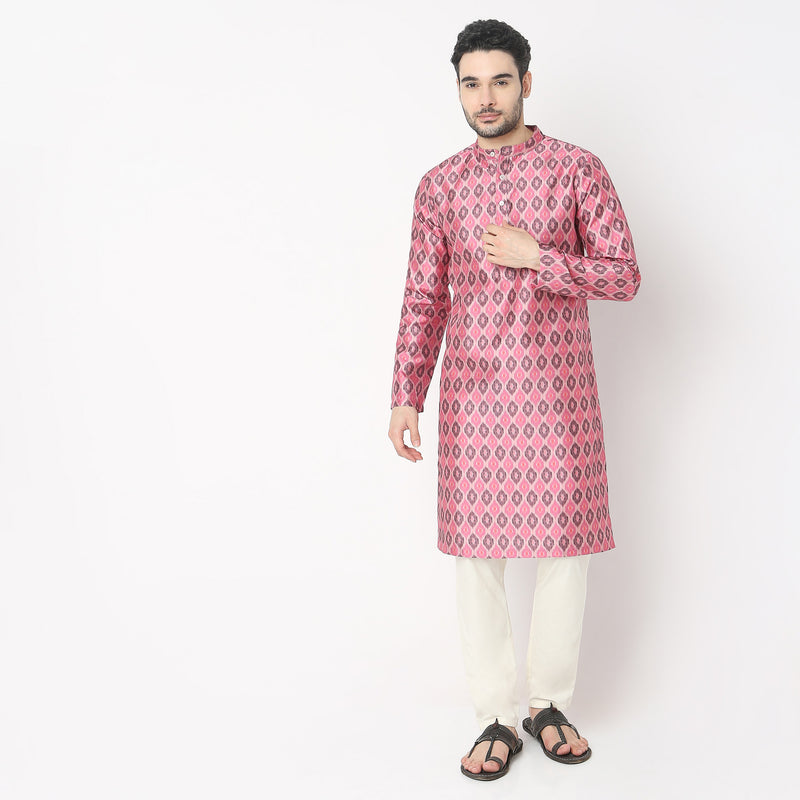 Regular Fit Printed Kurta