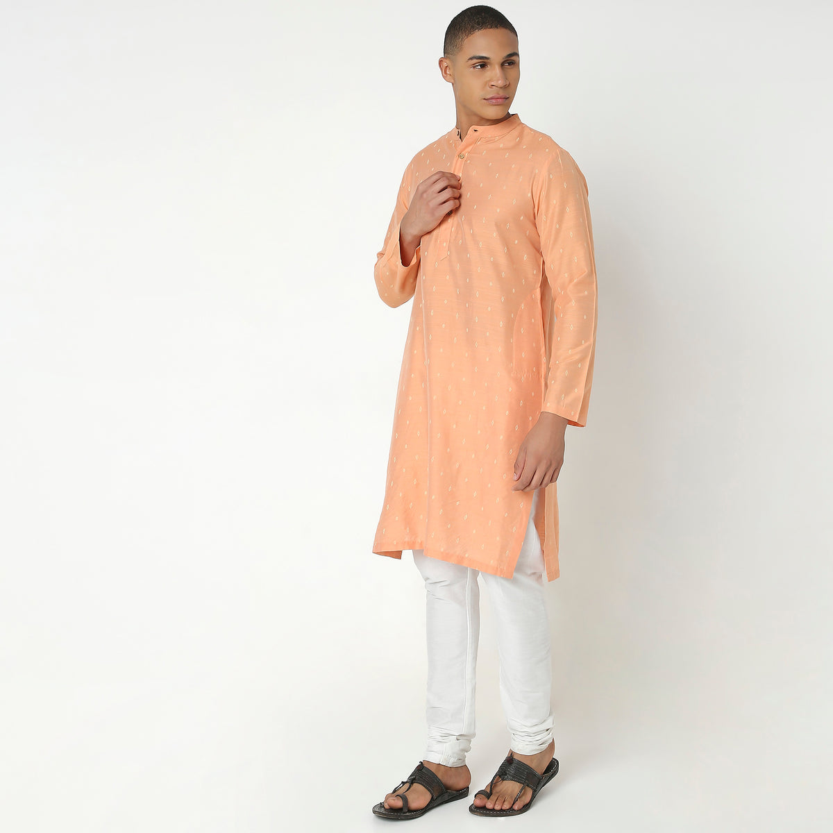 Regular Fit Printed Kurta