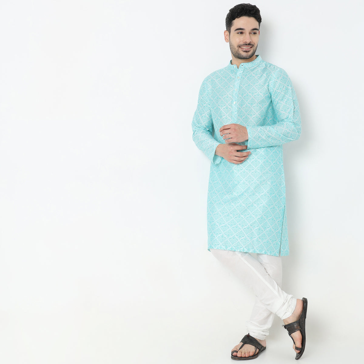 Regular Fit Printed Kurta