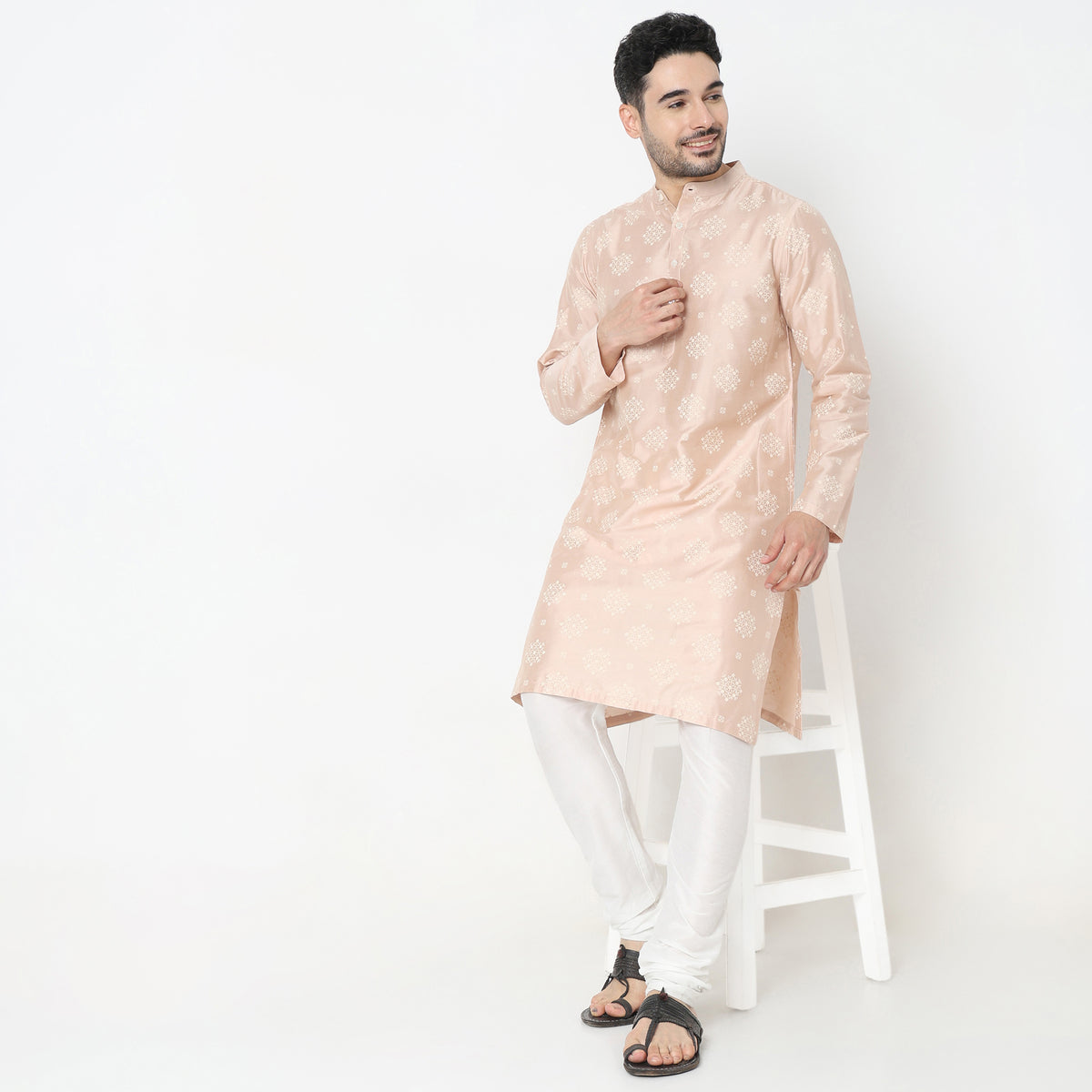 Regular Fit Printed Kurta