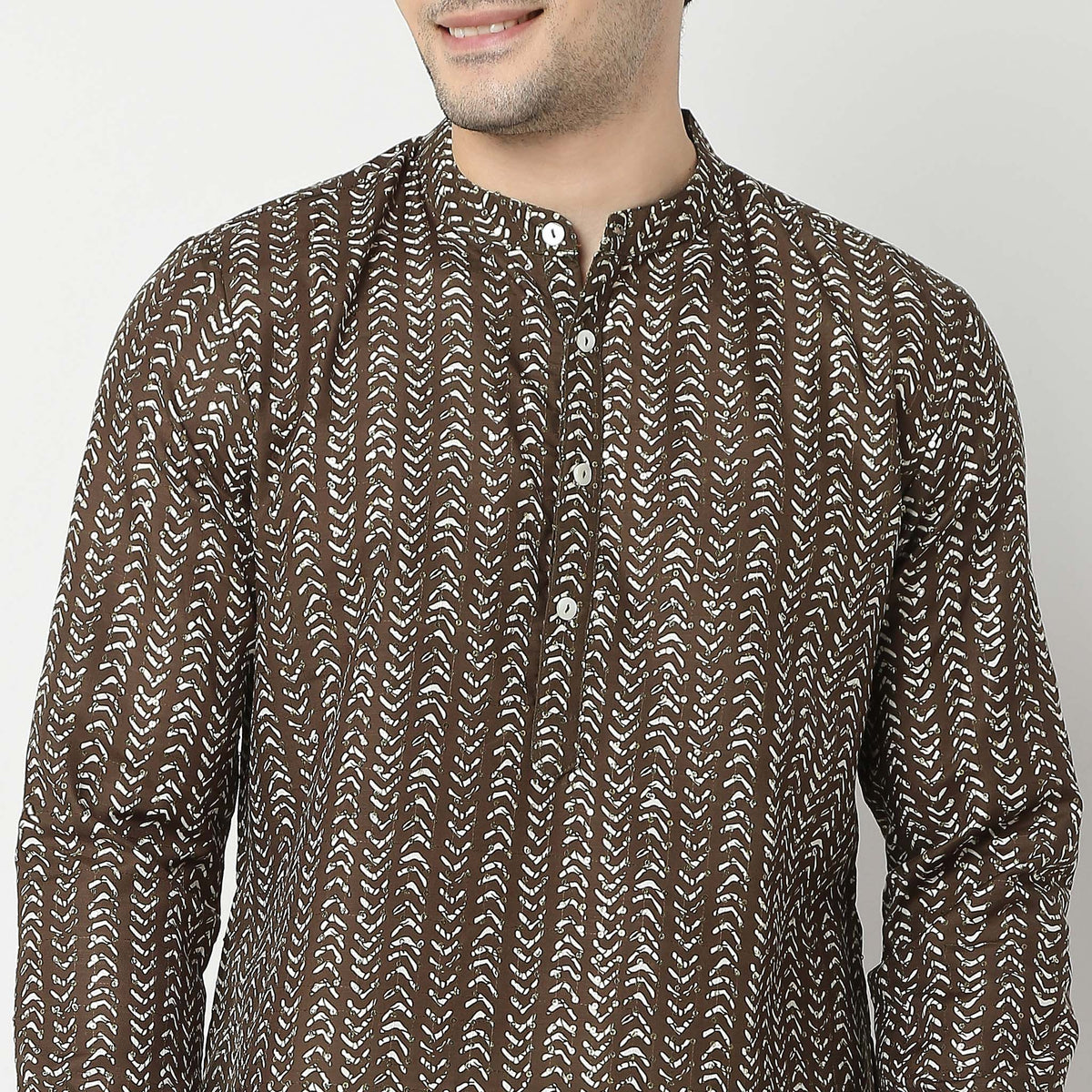 Regular Fit Printed Kurta