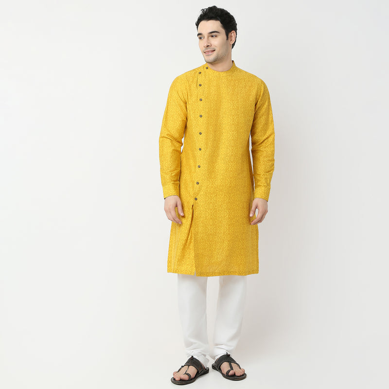 Regular Fit Printed Kurta