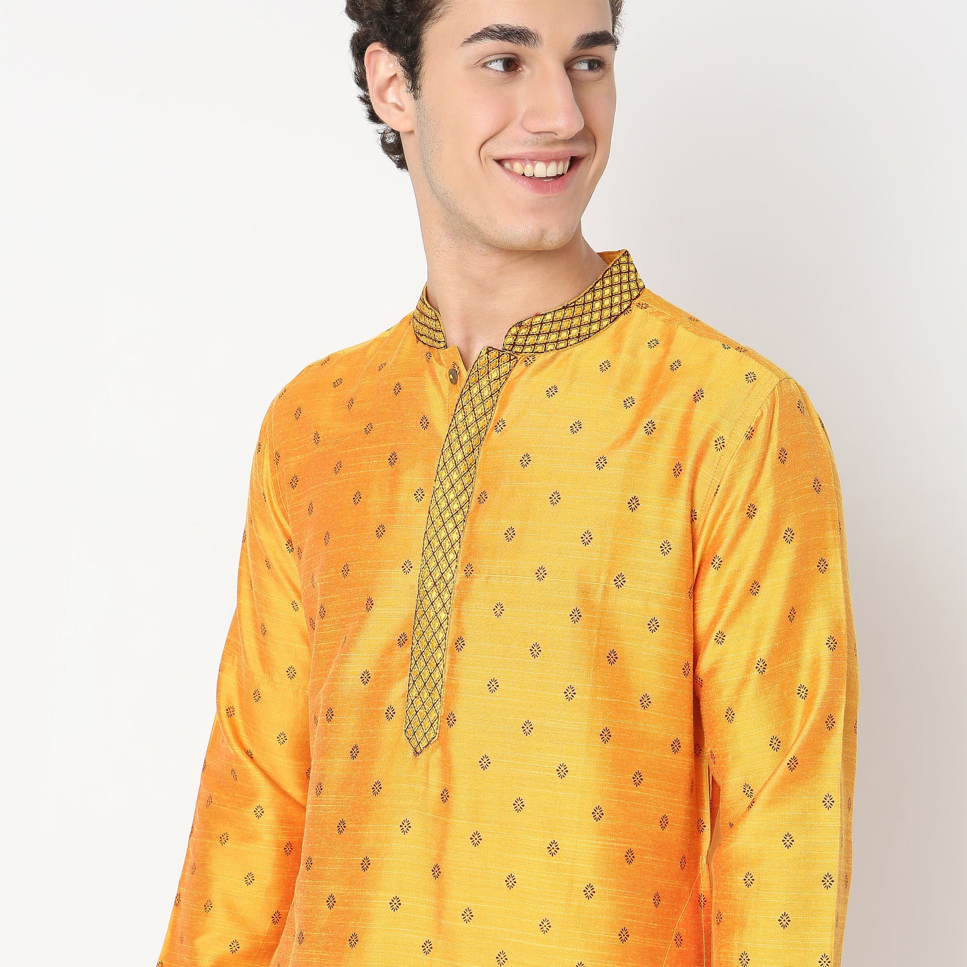 Regular Fit Printed Kurta