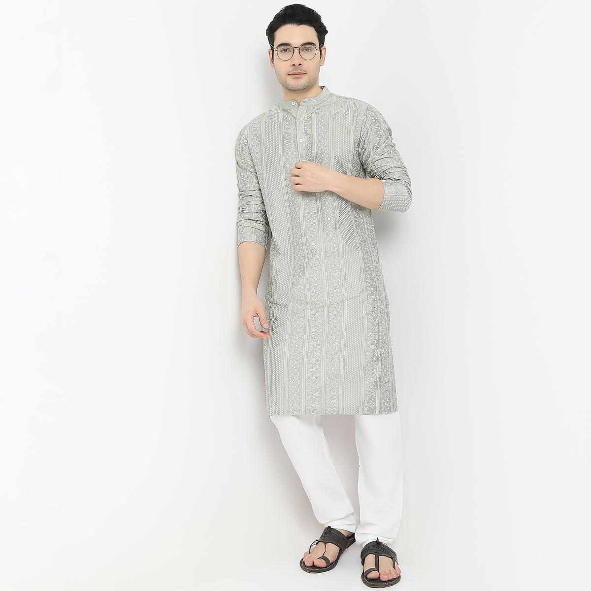 Regular Fit Printed Kurta