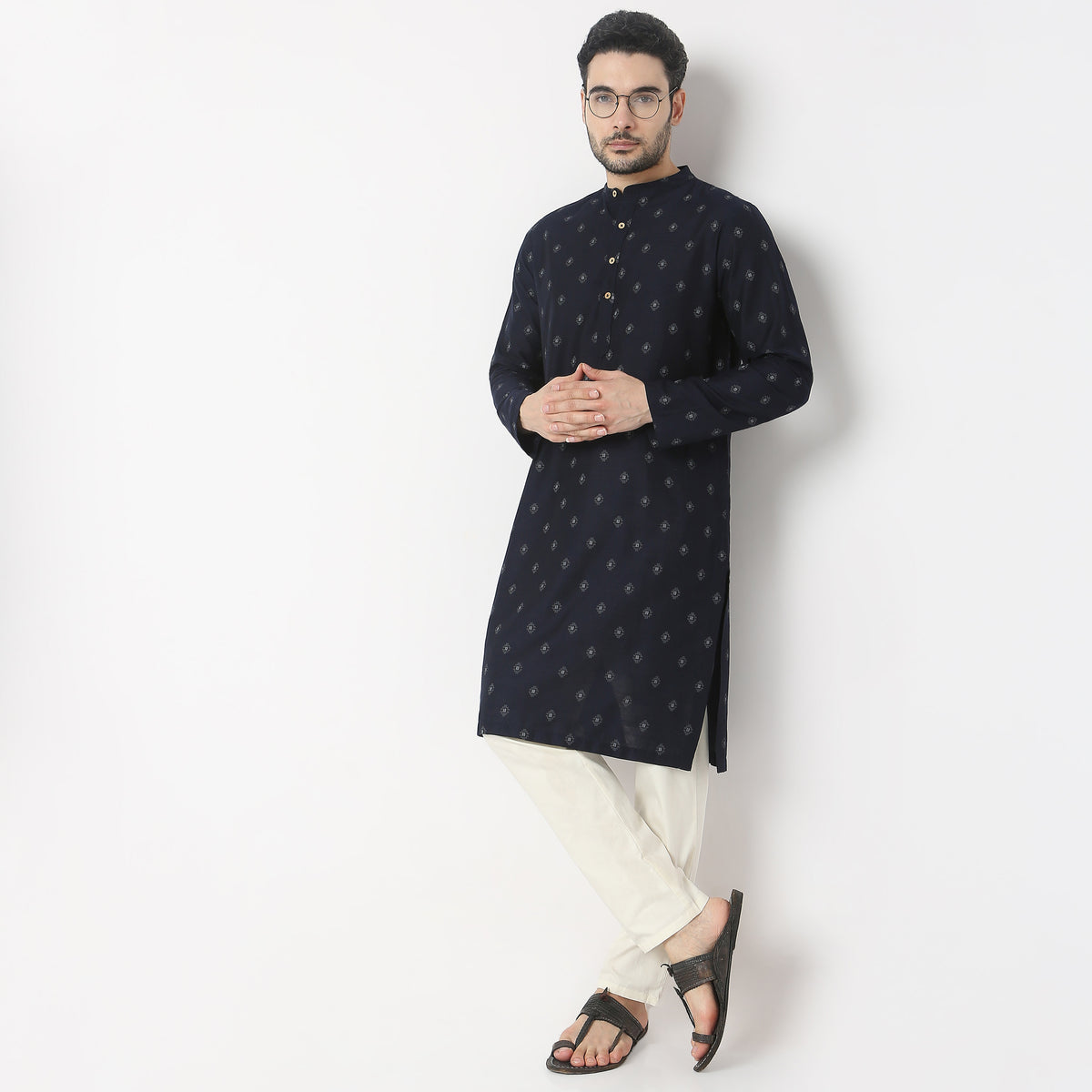 Regular Fit Printed Kurta