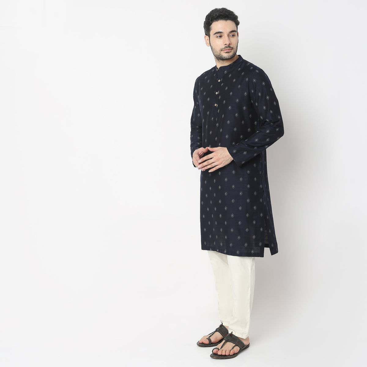 Regular Fit Printed Kurta