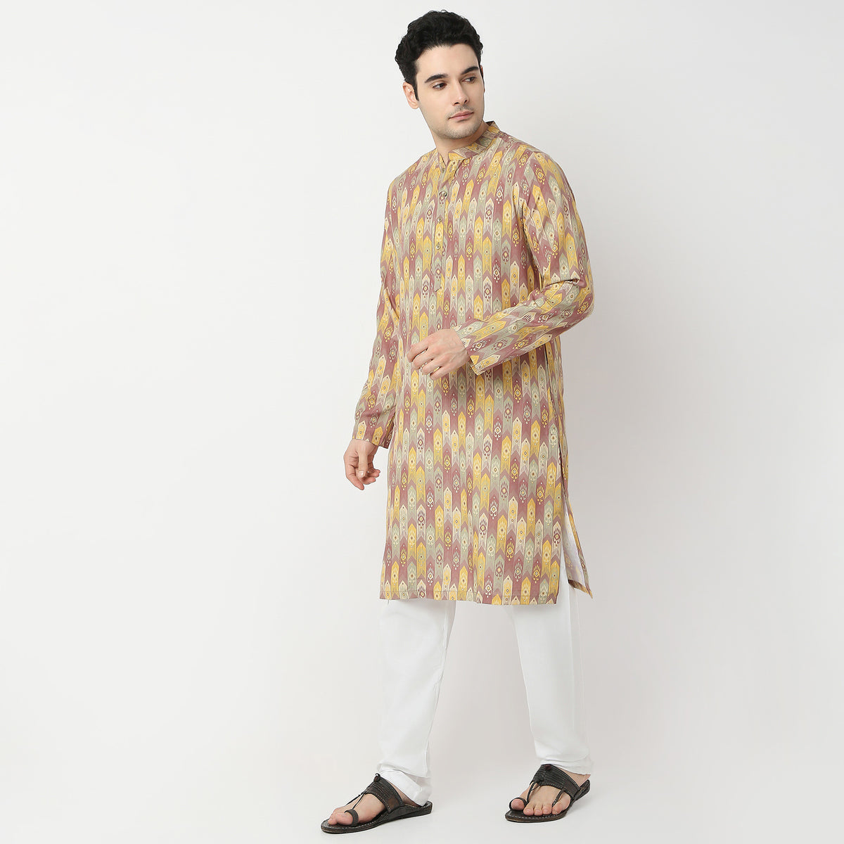 Regular Fit Printed Kurta