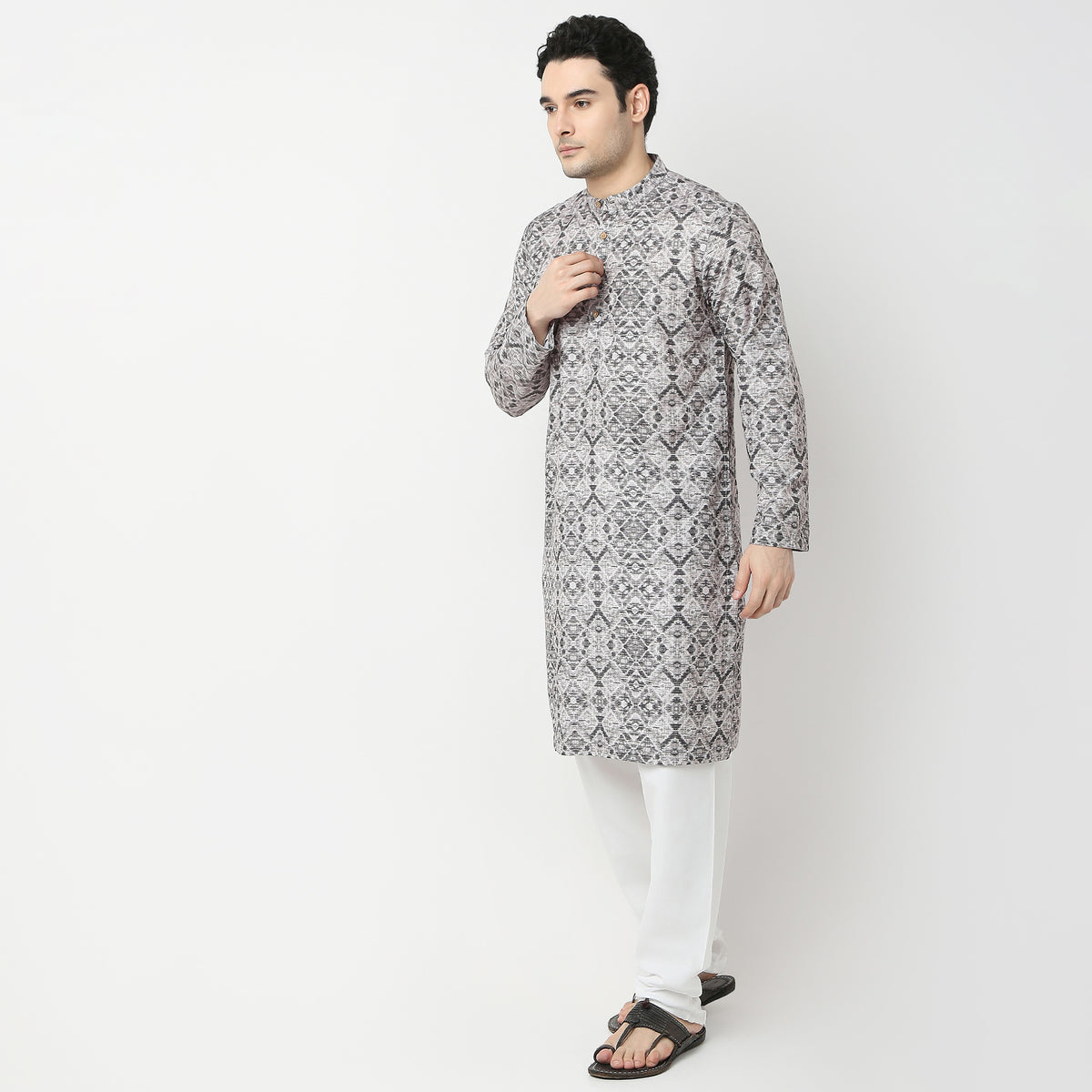 Regular Fit Printed Kurta