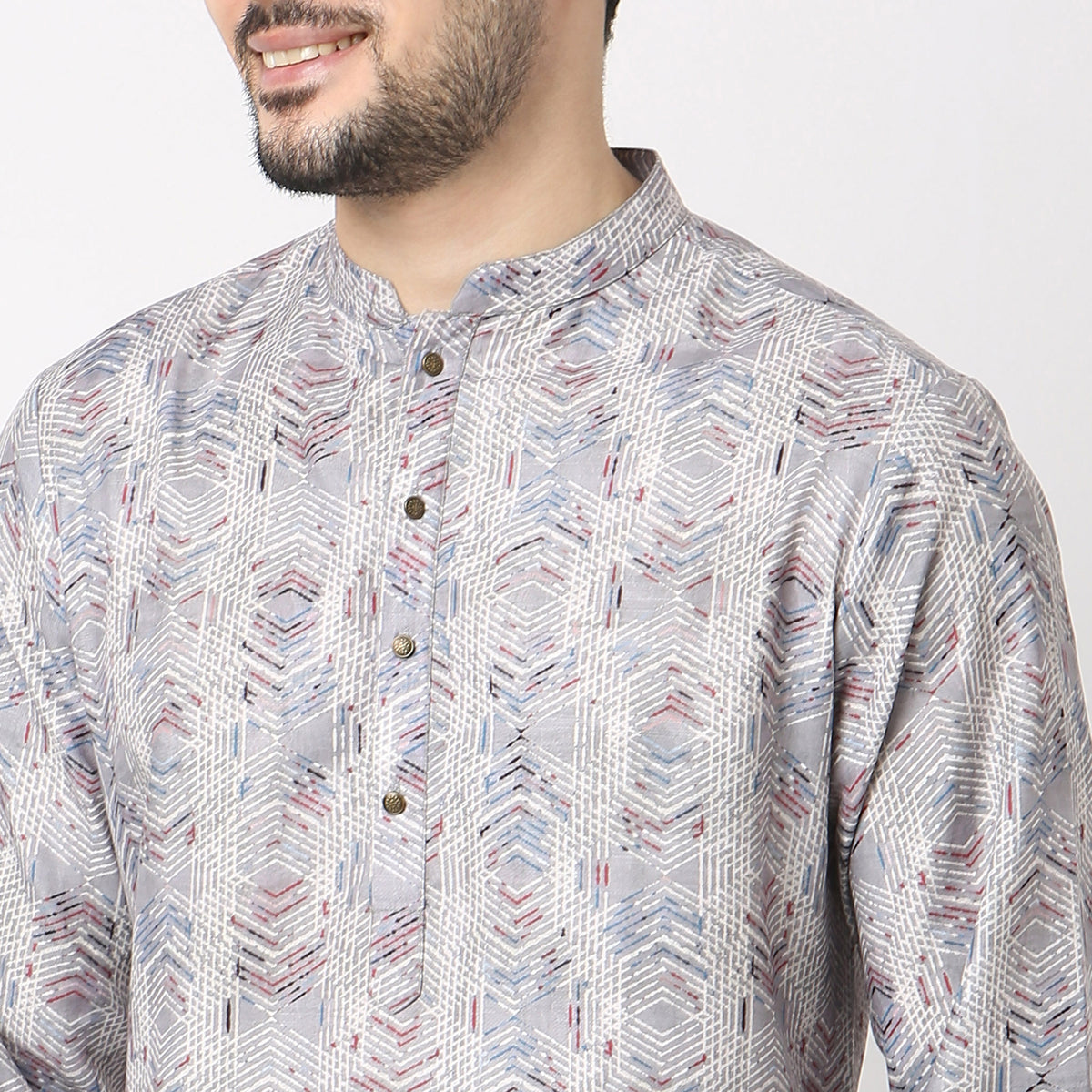 Regular Fit Printed Kurta