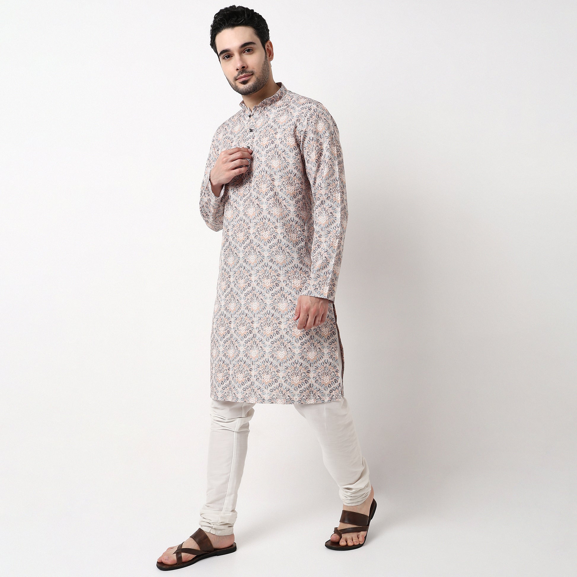 Digi Sequins Long Kurta