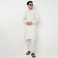 Buy Men Straight Fit Striped Full Sleeve Kurta  - Style Union