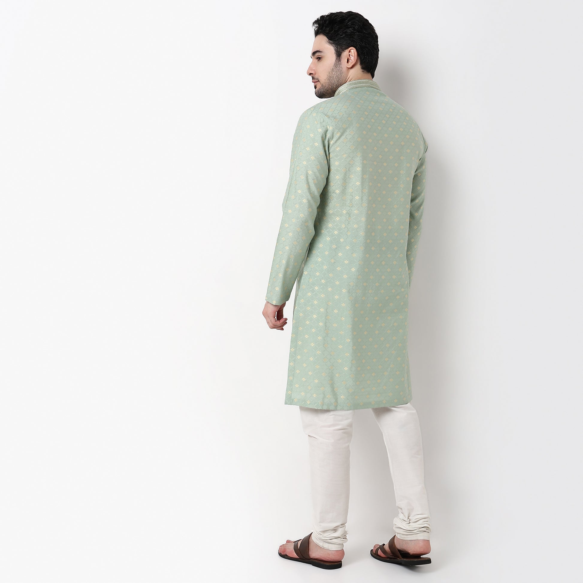Jacquard Long Kurta