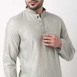 Jacquard Long Kurta