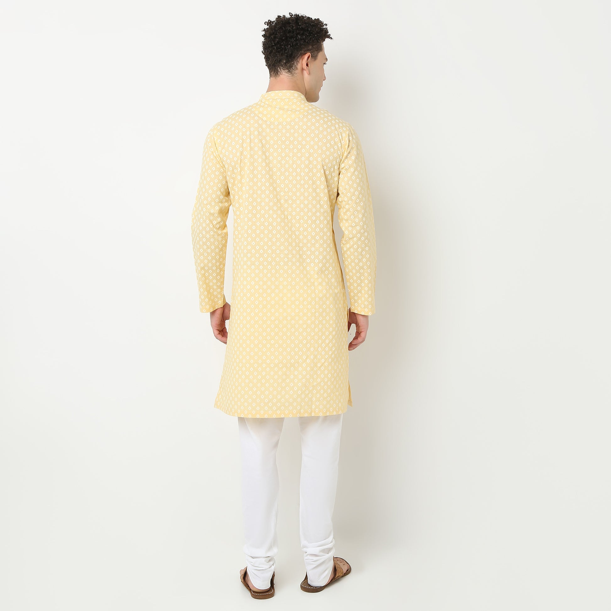 Straight Fit Printed Long Kurta