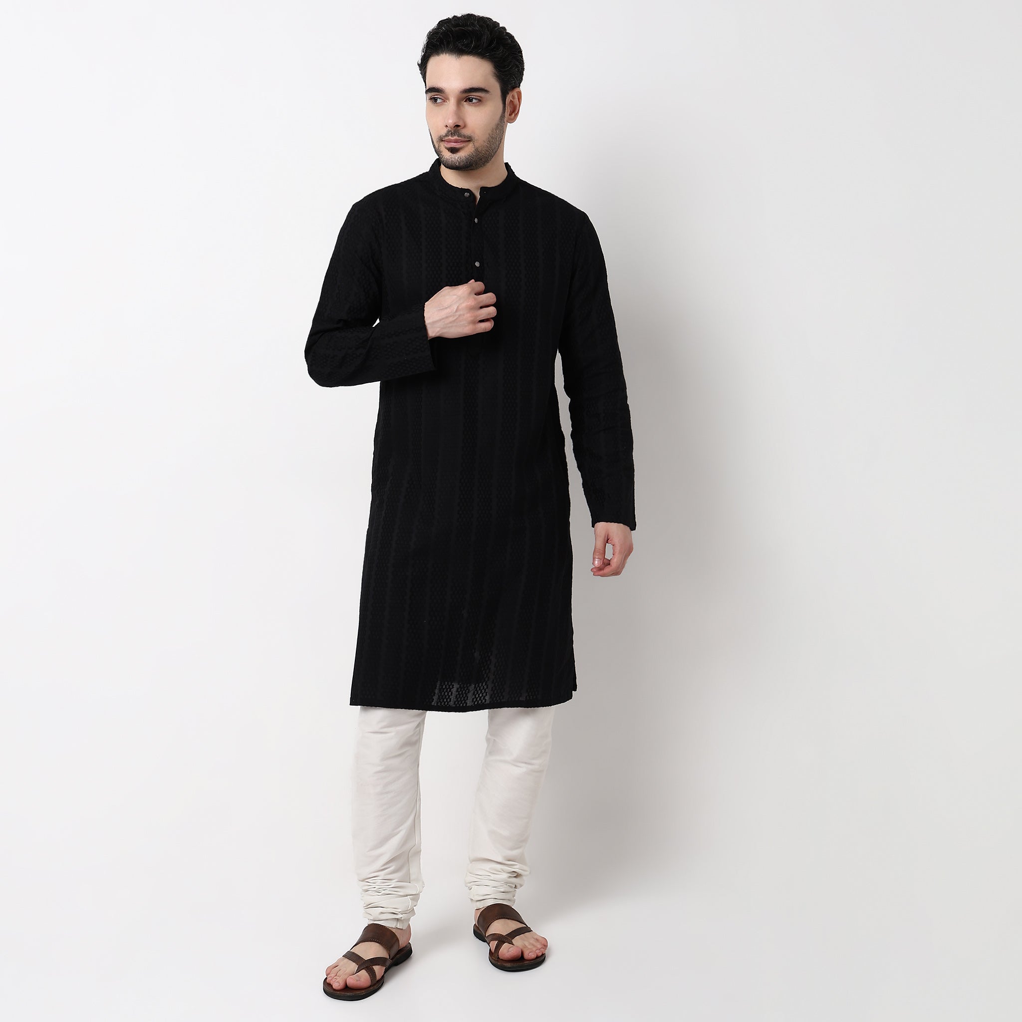 Lapet Long Kurta