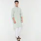 Jacquard Straight Long Kurta