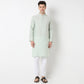 Jacquard Straight Long Kurta