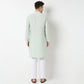 Jacquard Straight Long Kurta