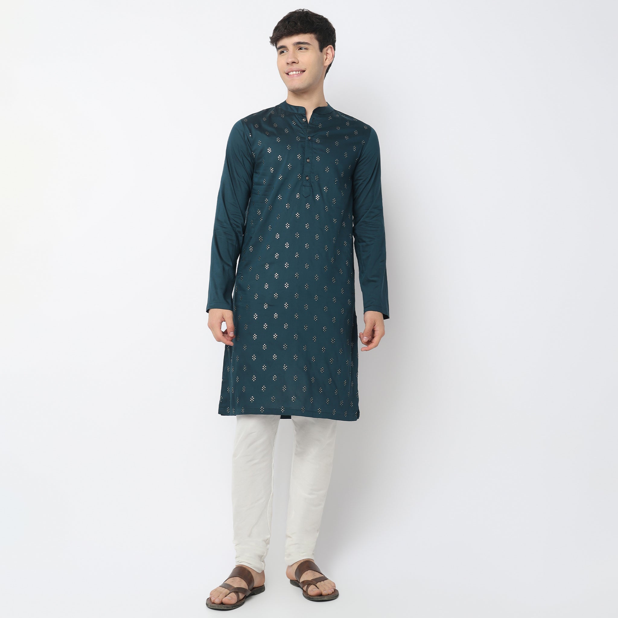 Embroidered Long Kurta