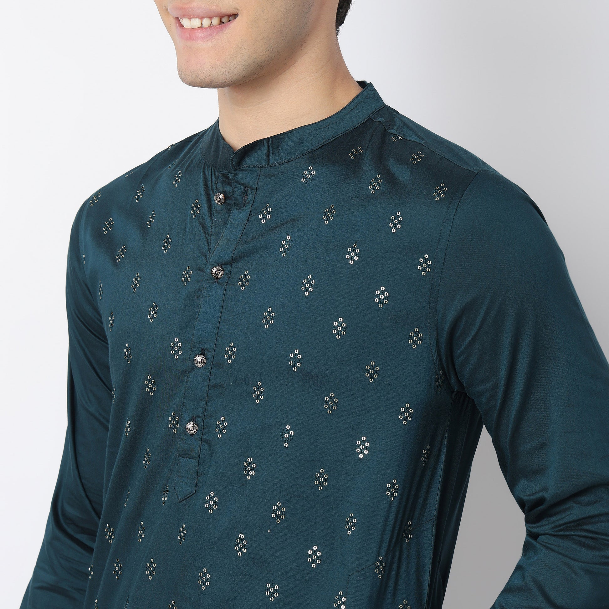 Embroidered Long Kurta