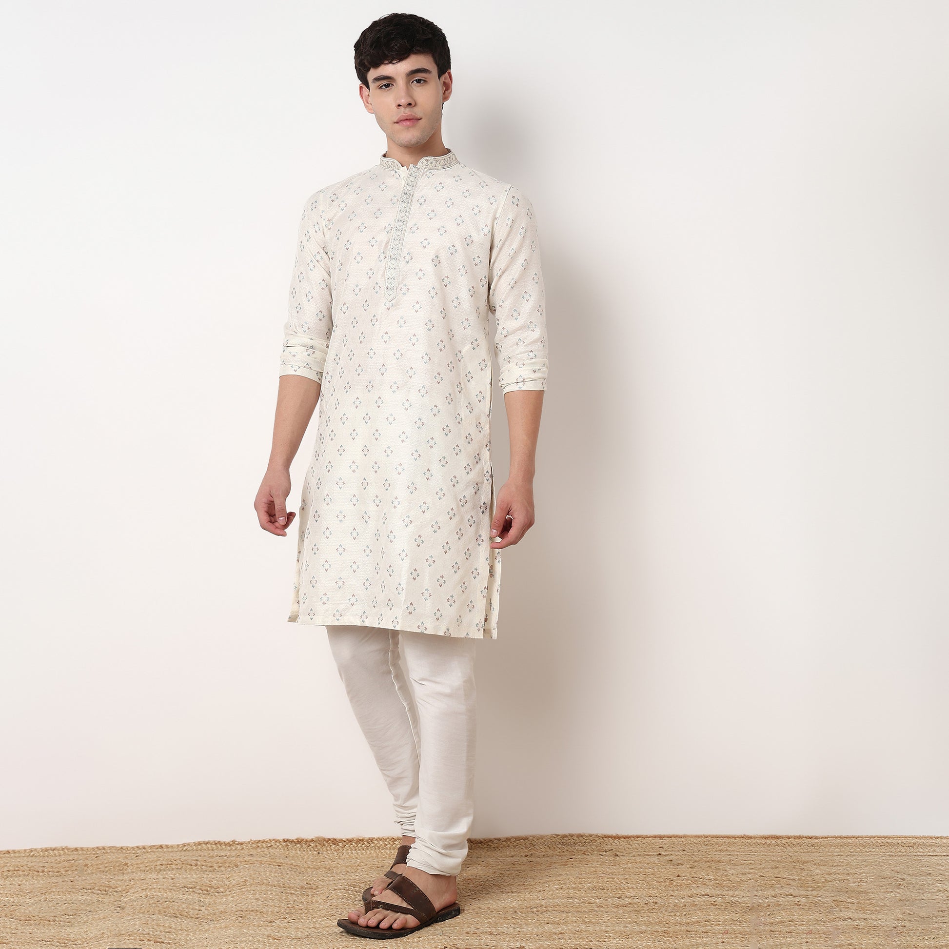 Jacquard Long Kurta
