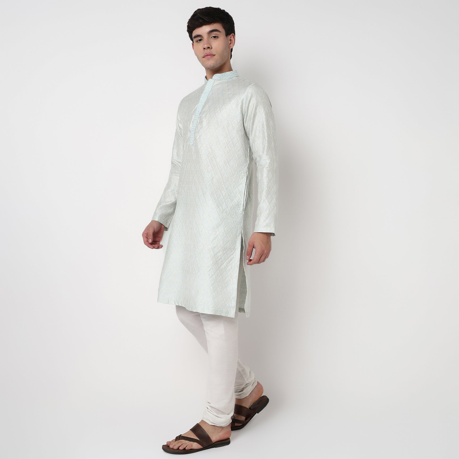 Jacquard Long Kurta