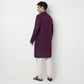 Buy Men Straight Fit Jacquard Full Sleeve Kurta  - Style Union