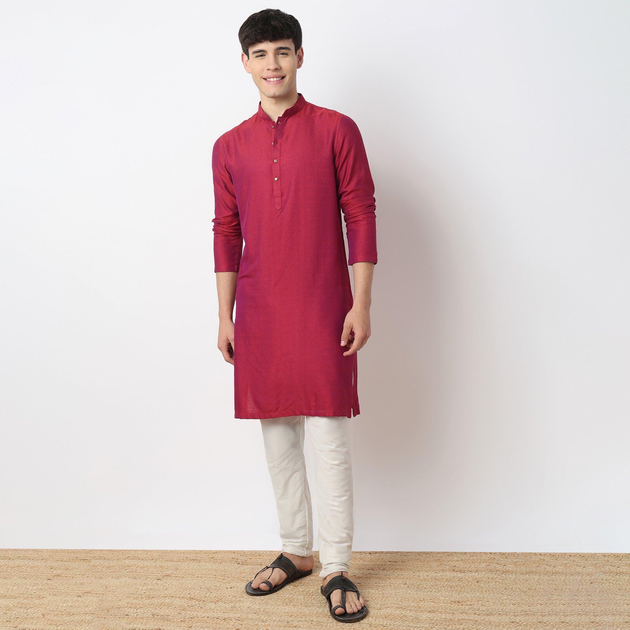 Jacquard Long Kurta