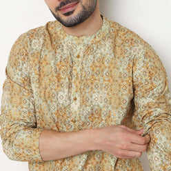 Digi Schiffli Long Kurta