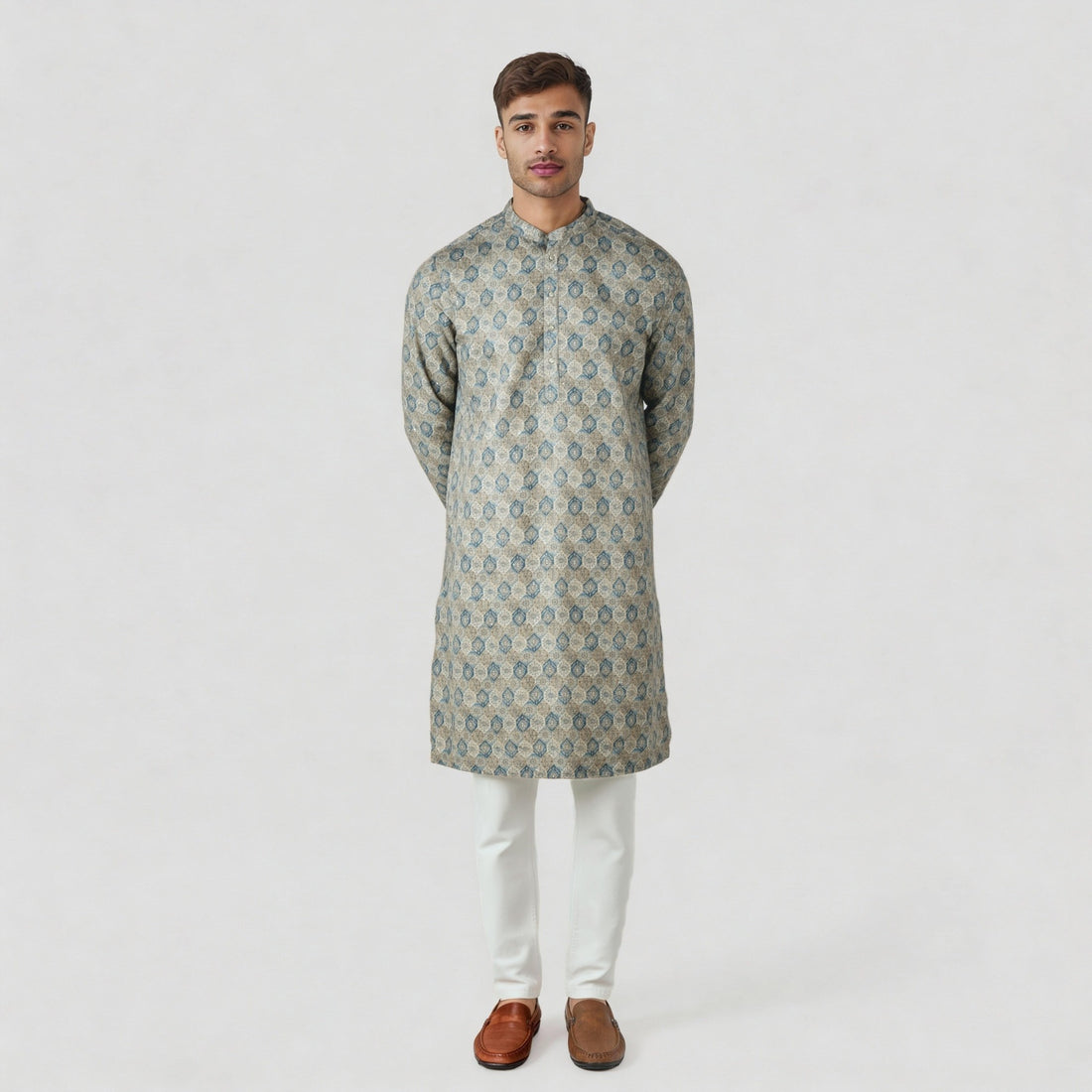 Printed Straight Fit Kurta