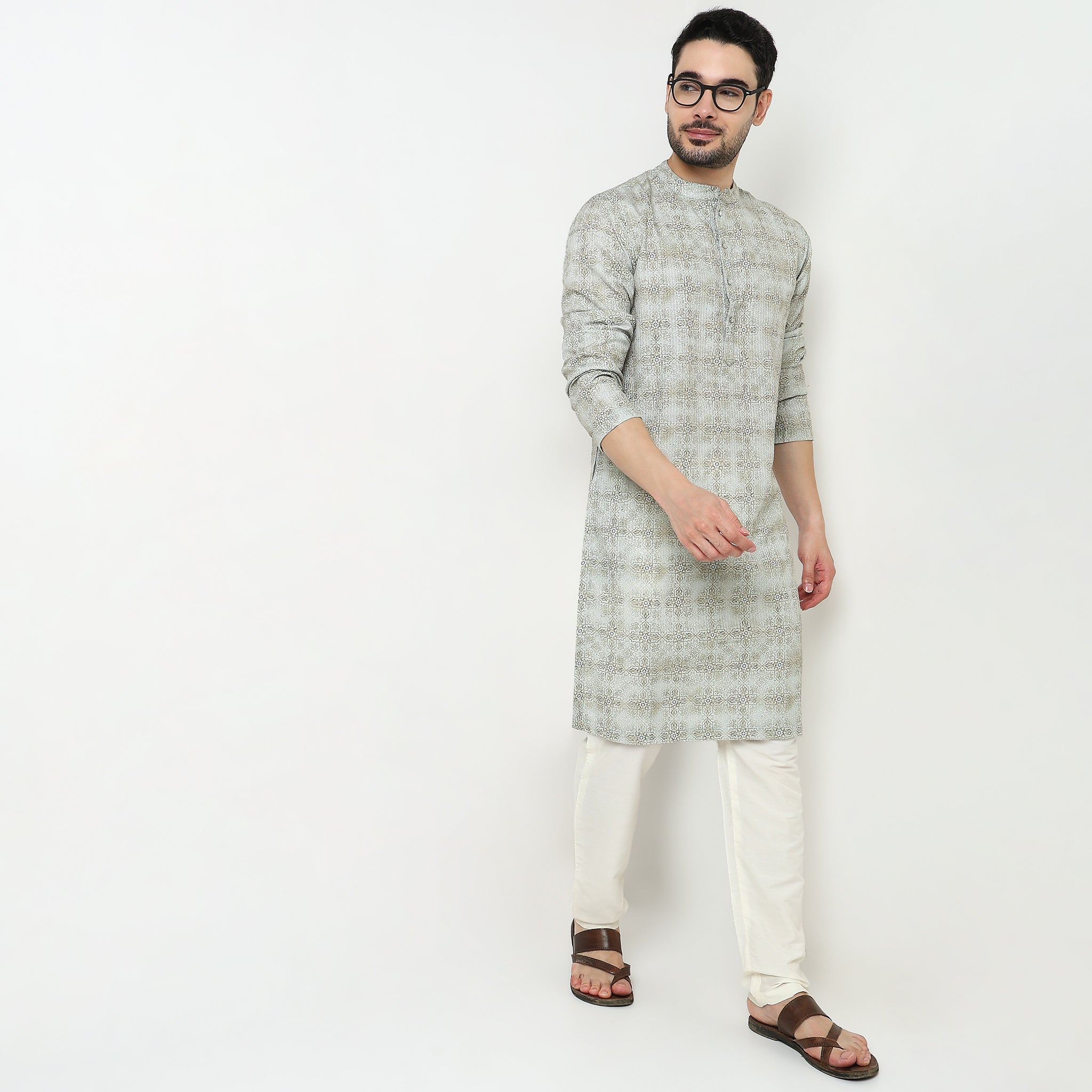 Digital Print Long Kurta