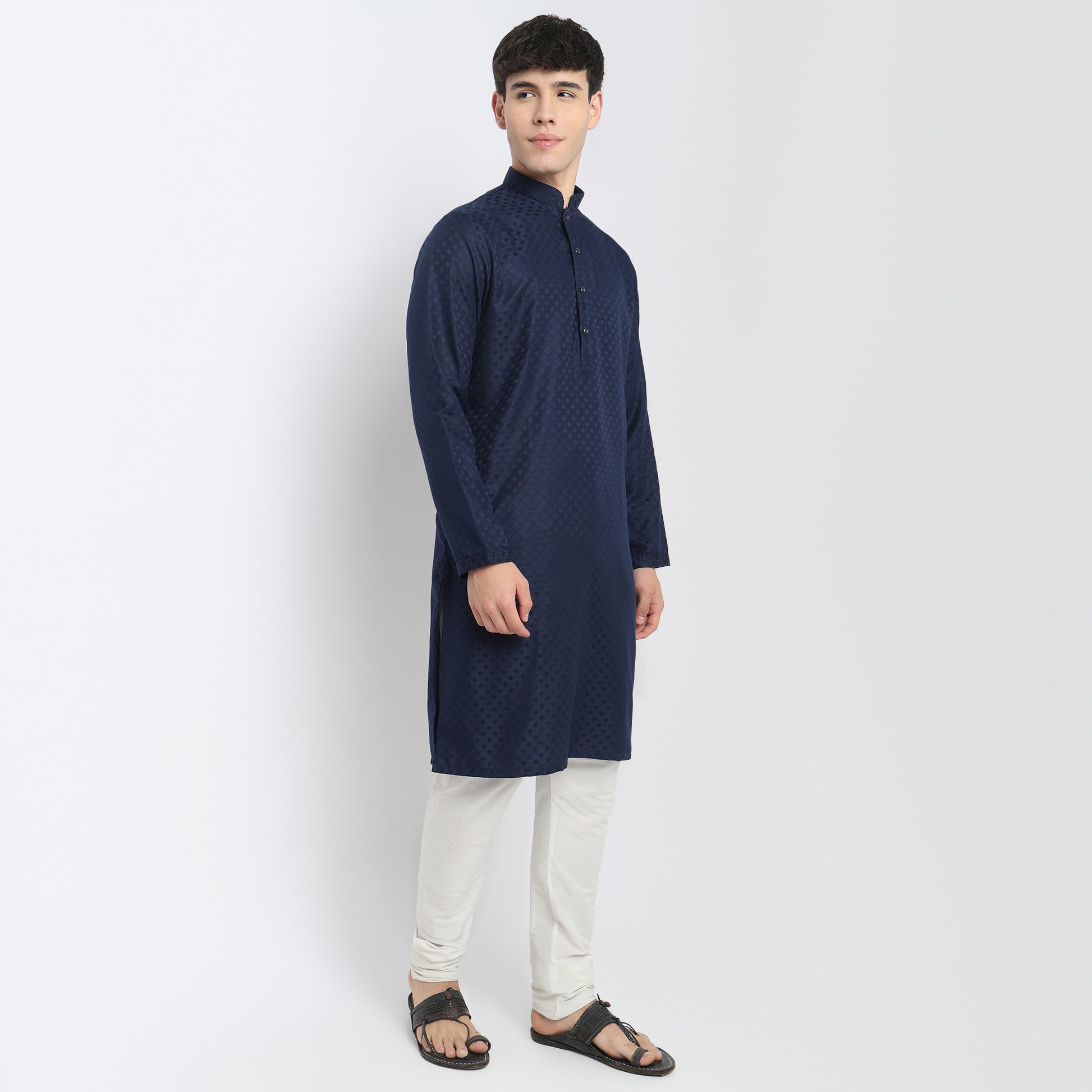 Jacquard Long Kurta