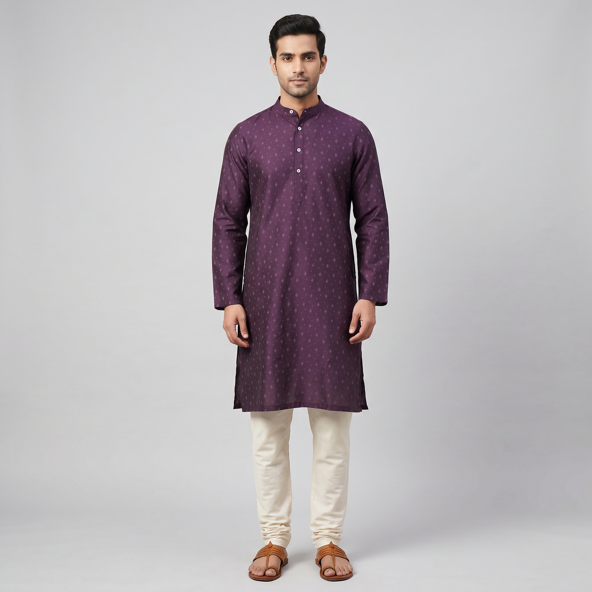 Printed Straight Long Kurta