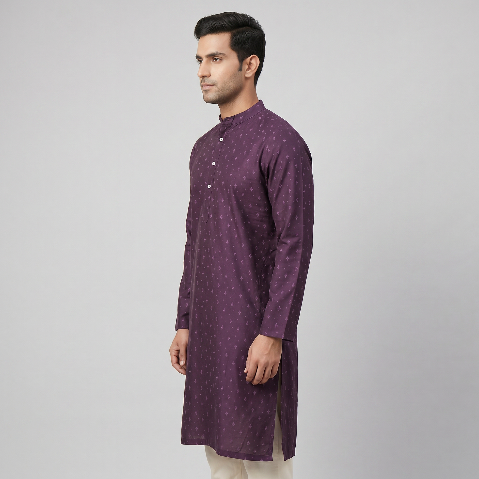 Printed Straight Long Kurta