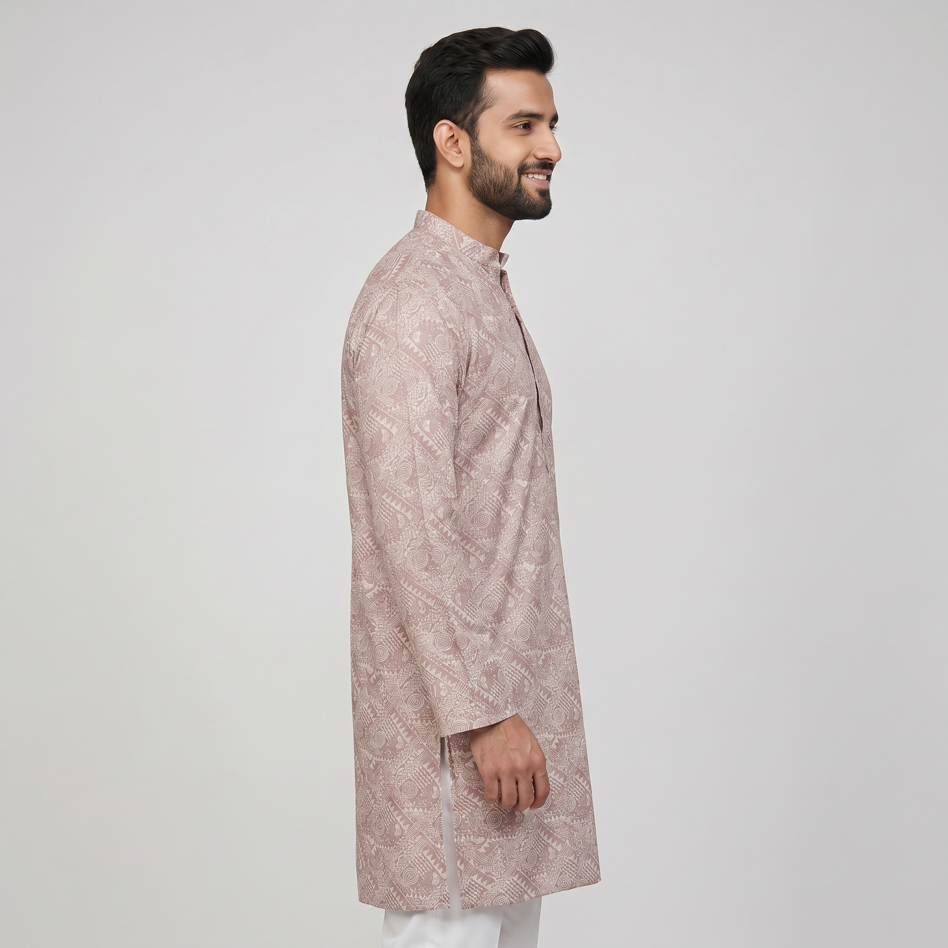 Embroidered Straight Long Kurta