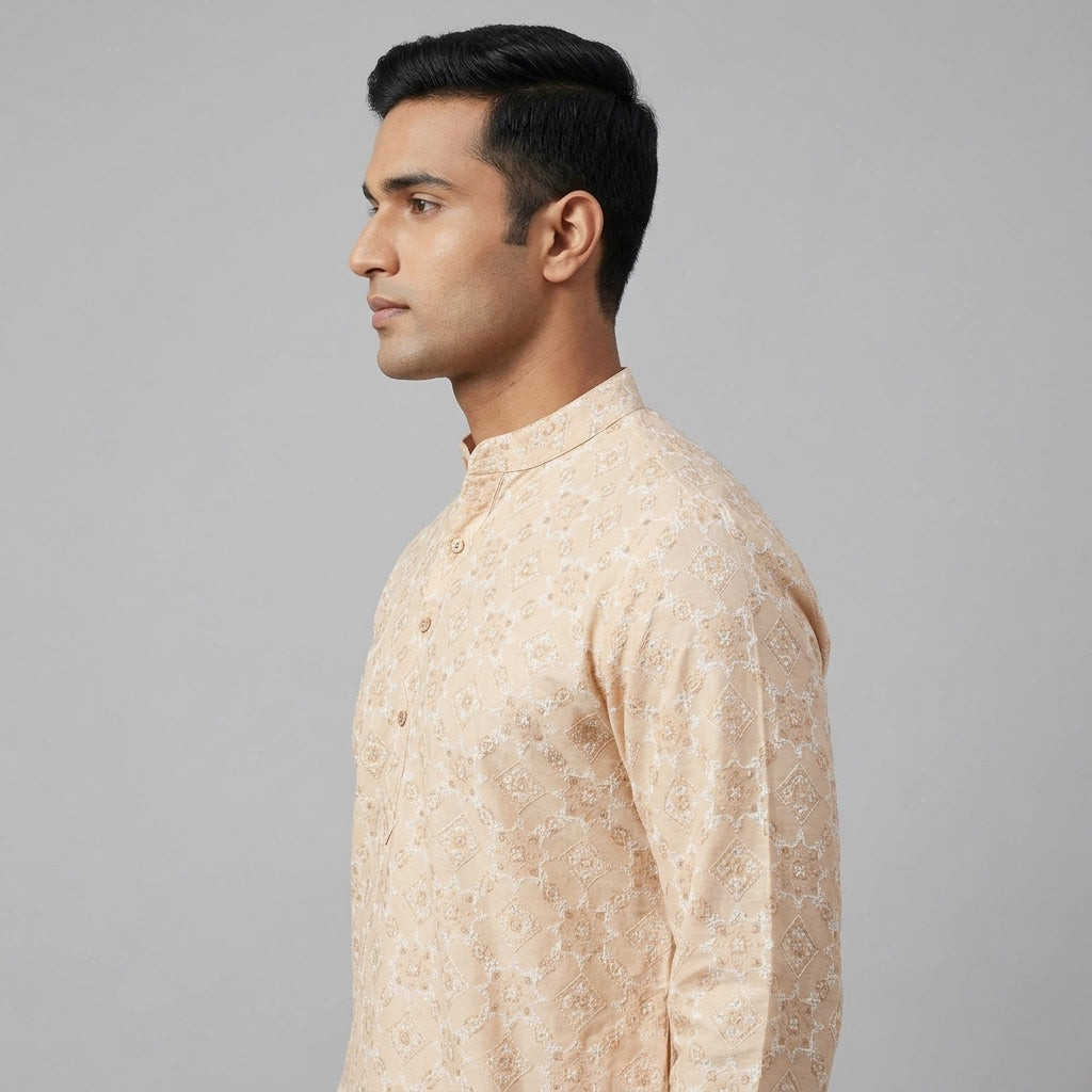 Straight Fit Printed Kurta