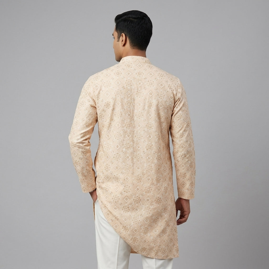 Straight Fit Printed Kurta
