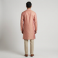 Jacquard Straight Long Kurta