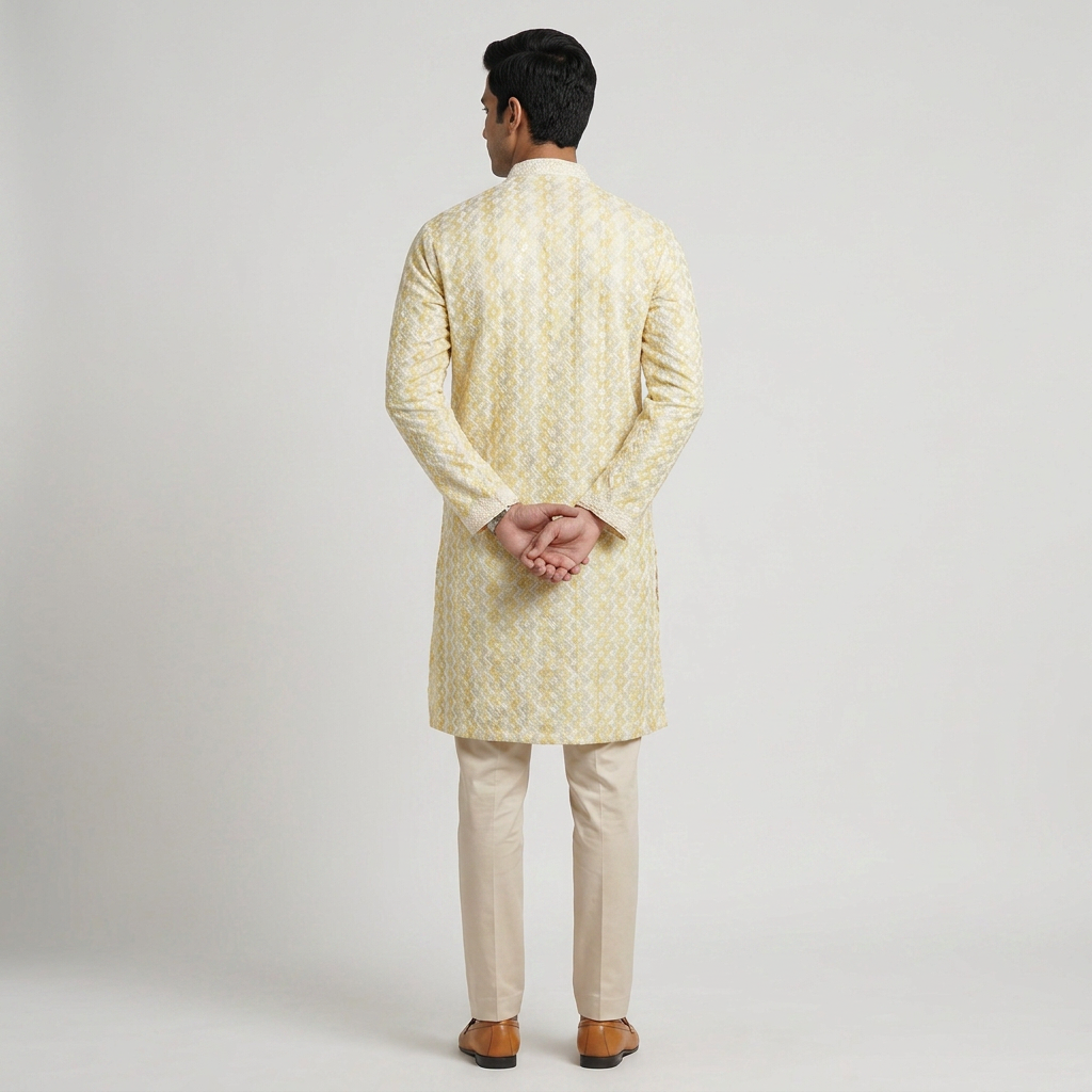 Embellished Straight Long Kurta