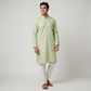 Jacquard Straight Long Kurta