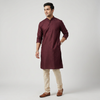 Solid Straight Long Kurta