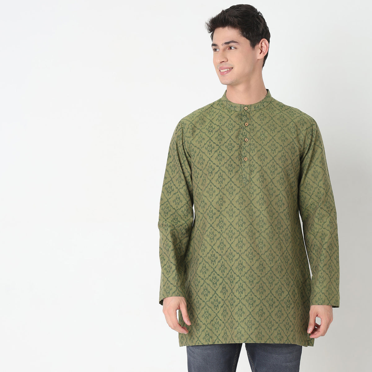 Regular Fit Printed Kurta