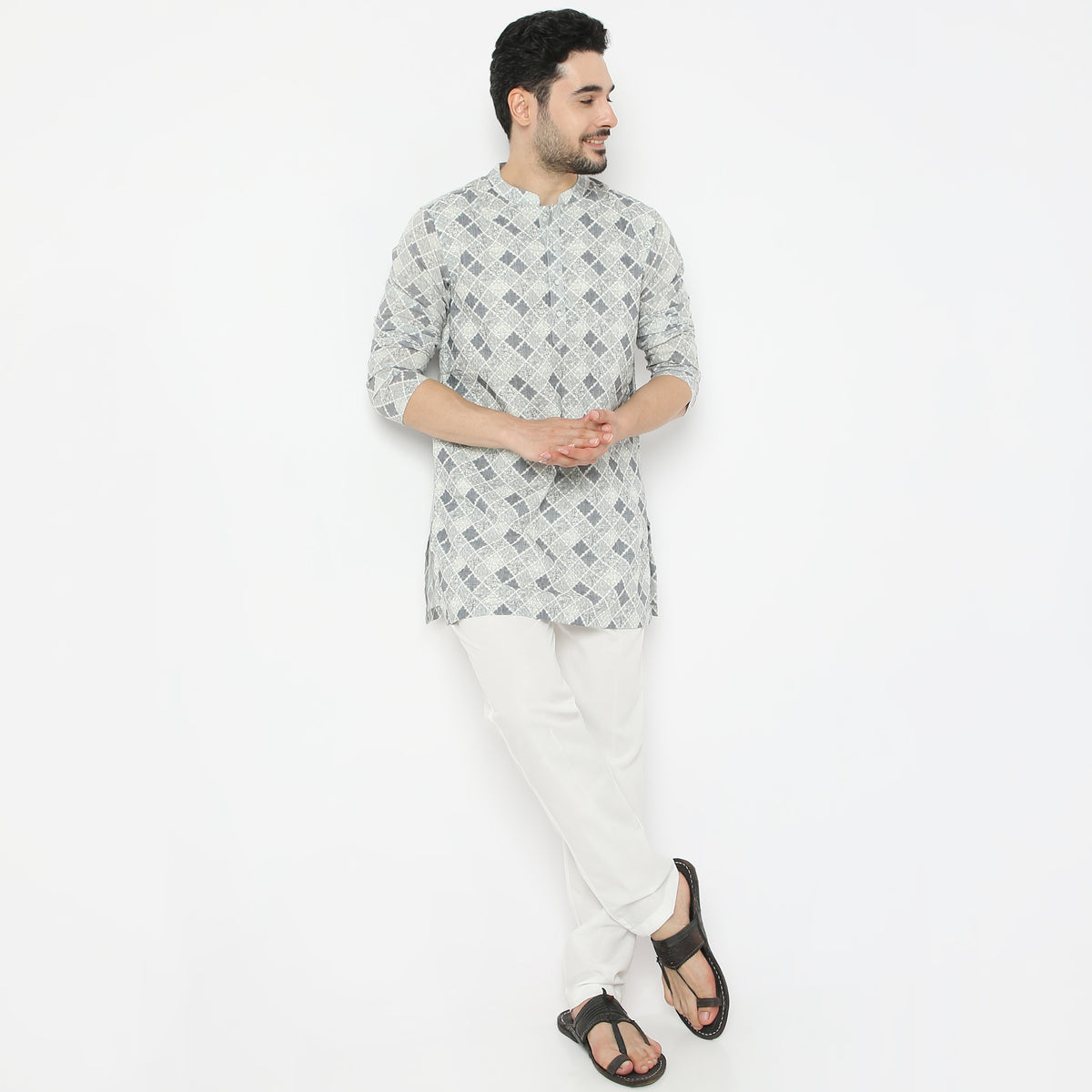 Regular Fit Printed Kurta