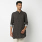 Regular Fit Printed Mandarin Collar Kurta