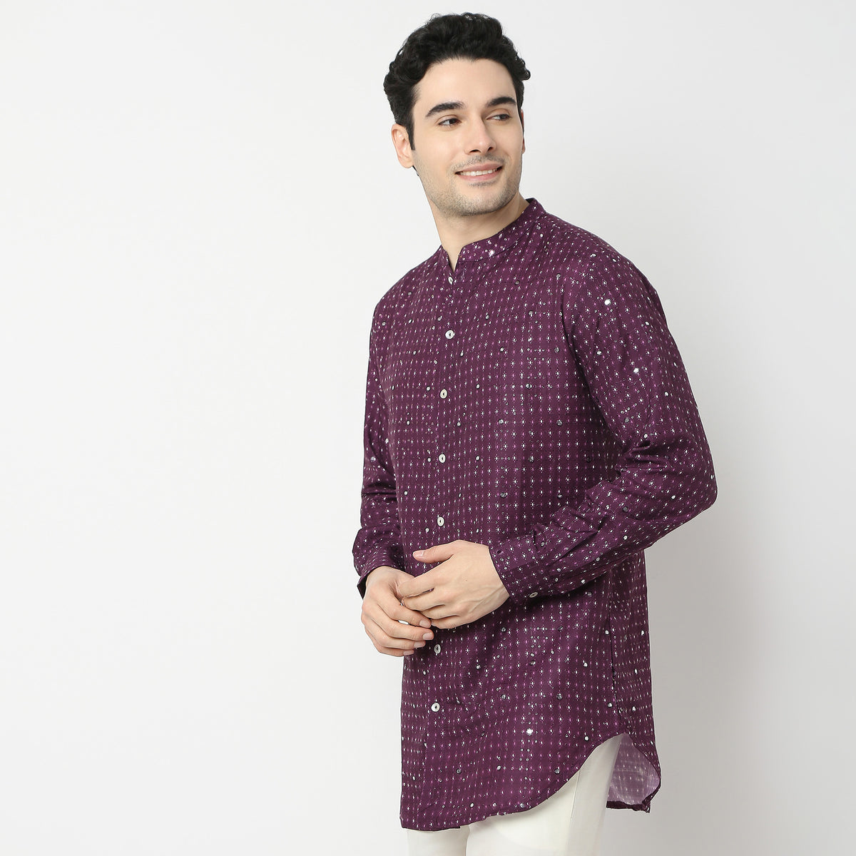 Regular Fit Printed Kurta