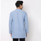 Cotton Jacquard Short Kurta